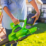 40V Leaf Blower / Leaf Vacuum 280 km/h - 2x 2Ah Battery