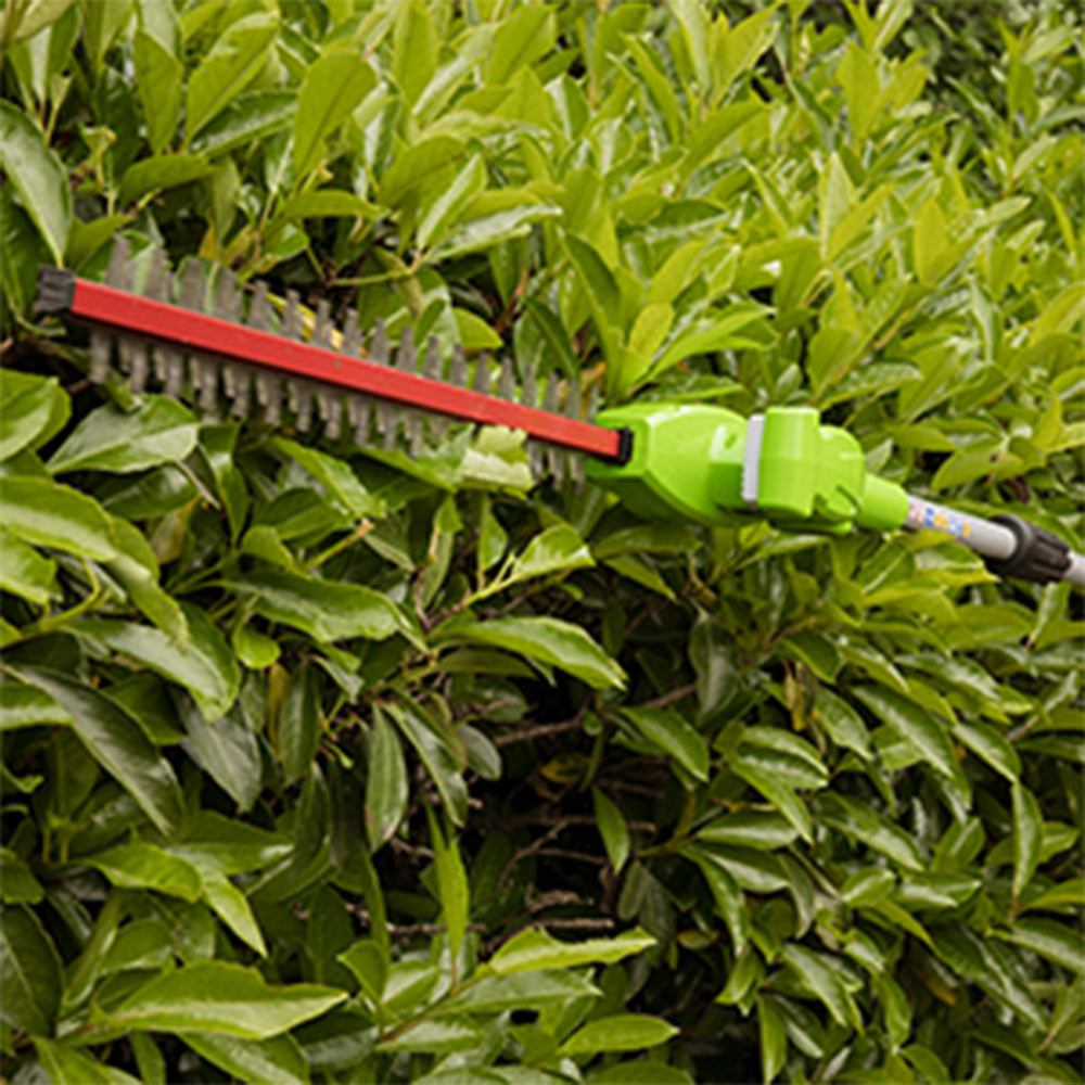20cm Pole Saw + 51cm Hedge Trimmer Combo G40PSH - Greenworks