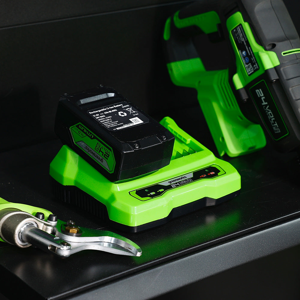 POWERALL 24V Starter Kit 2x4Ah Batteries + Dual Charger