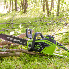 40V Chainsaw 35cm - 2x 2Ah Battery