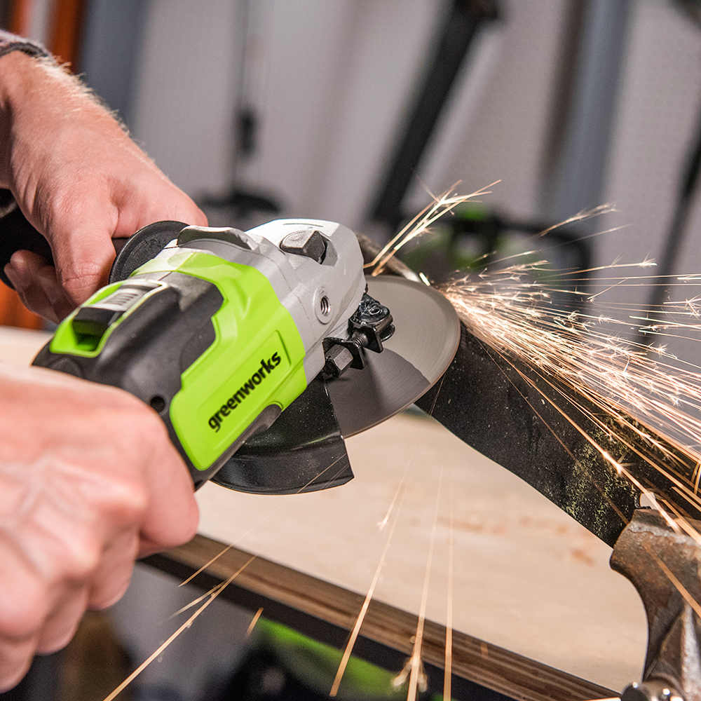 POWERALL 24V Angle Grinder - 4Ah Battery