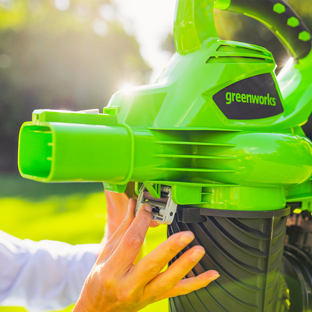 40V Leaf Blower / Leaf Vacuum 280 km/h - 2x 2Ah Battery