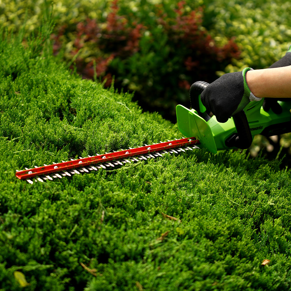 40V Lawn Mower 35cm + Grass Trimmer 33cm + Hedge Trimmer 61cm Set
