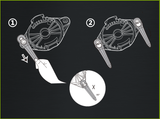 Double blade trimmer head + 20 blades