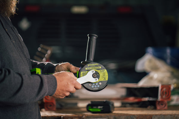 POWERALL 24V PRO Angle Grinder - 4Ah Battery