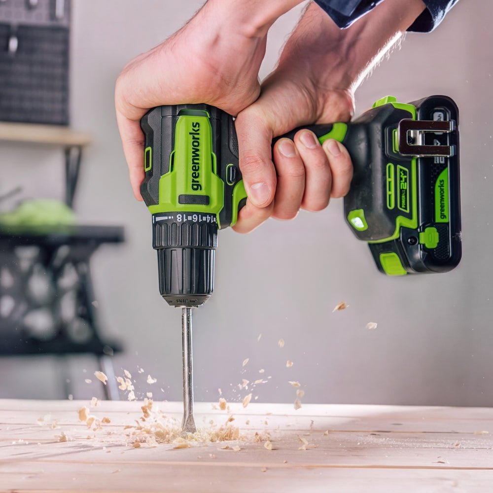 POWERALL 24V Drill Driver 35Nm - 2Ah Battery