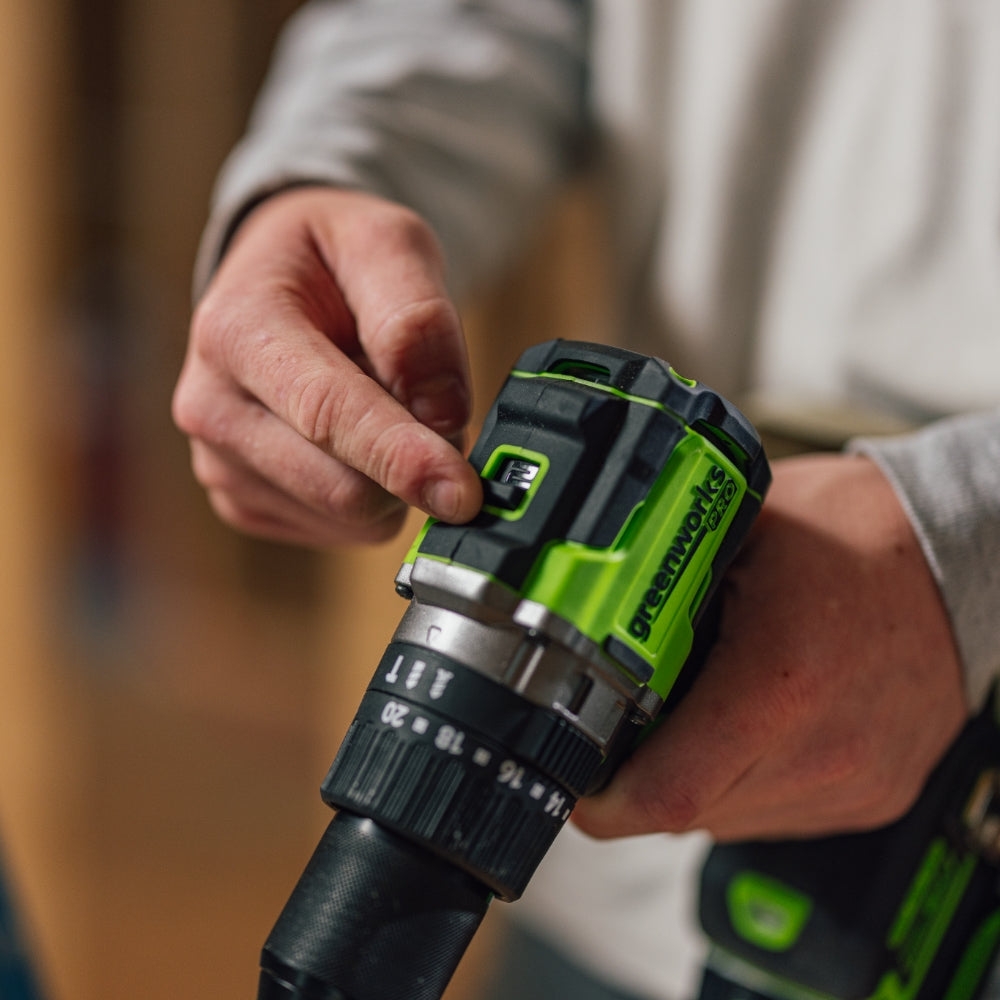 POWERALL 24V PRO Hammer Drill 60Nm - 2 Batteries