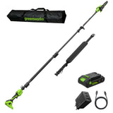 POWERALL 24V Telescopic Pole Saw 20cm - 3Ah Battery