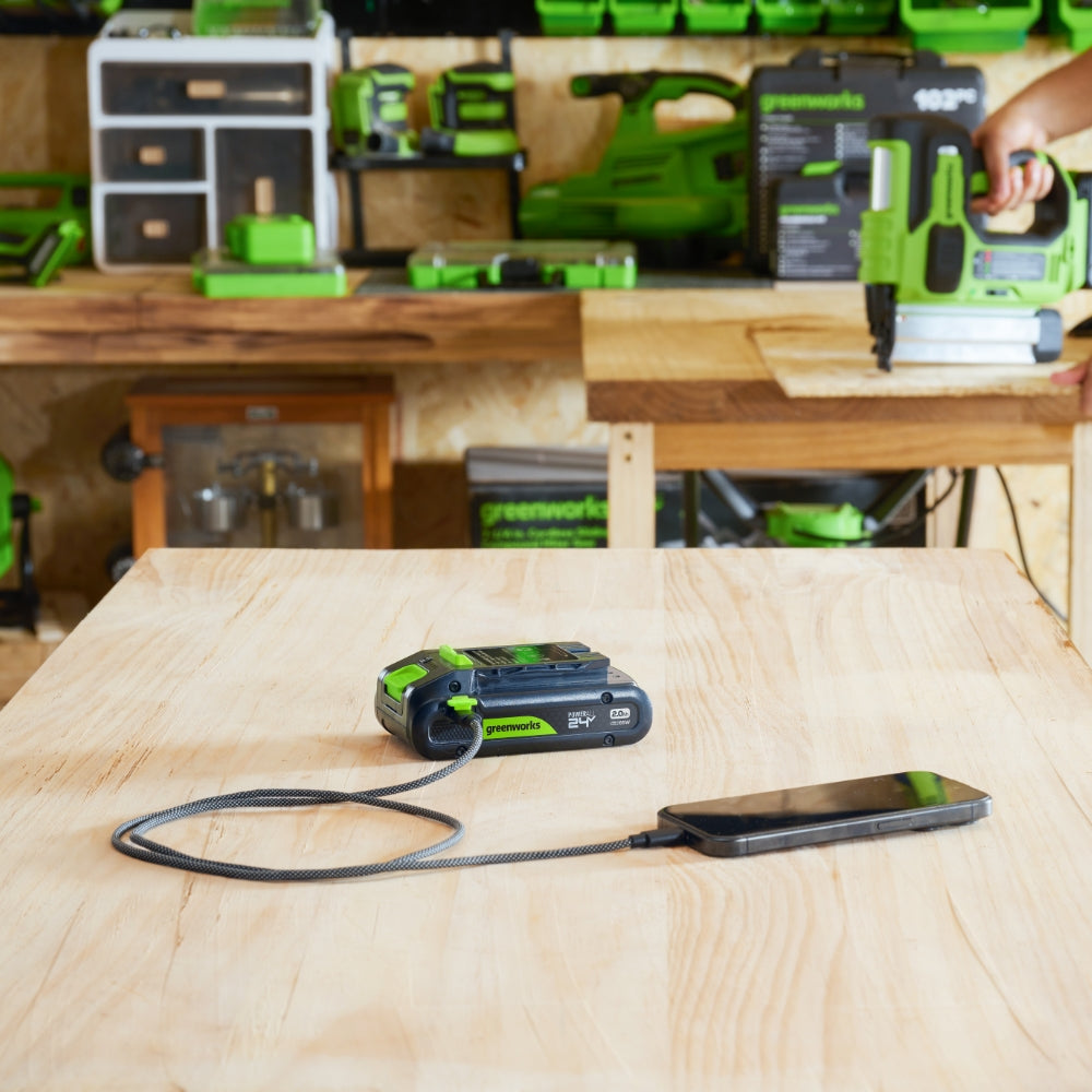 24V High Power USB-C Battery 2Ah