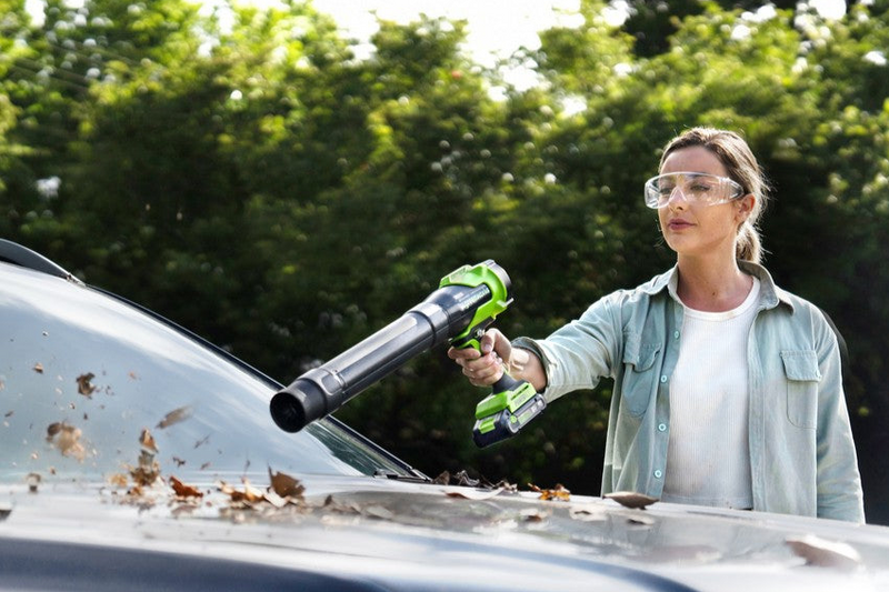 Clear Leaves with Cordless Power and Ease