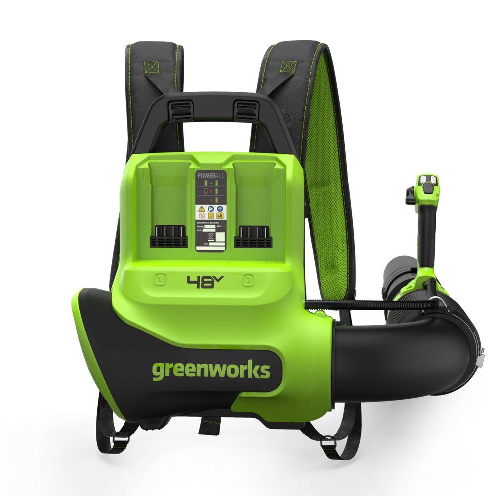 POWERALL 48V (24V x 2) Backpack Leaf Blower 297 km/h - tool only
