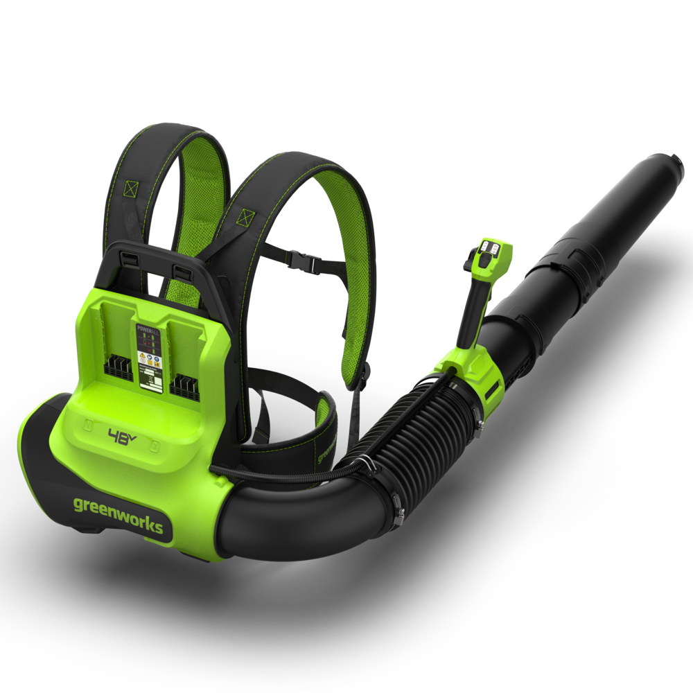 POWERALL 48V (24V x 2) Backpack Leaf Blower 297 km/h - tool only
