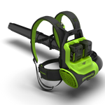 POWERALL 48V (24V x 2) Backpack Leaf Blower 297 km/h - 2x 8Ah Battery
