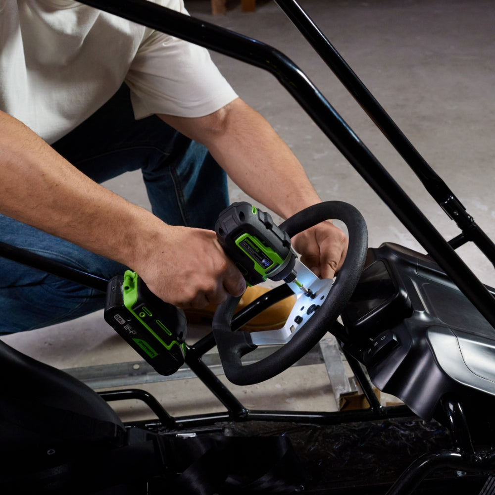 POWERALL 24V 4-Piece Power Tool Combo Set - 2 Batteries