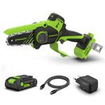 POWERALL 24V Mini Chainsaw 10cm Gen. II - 2Ah Battery