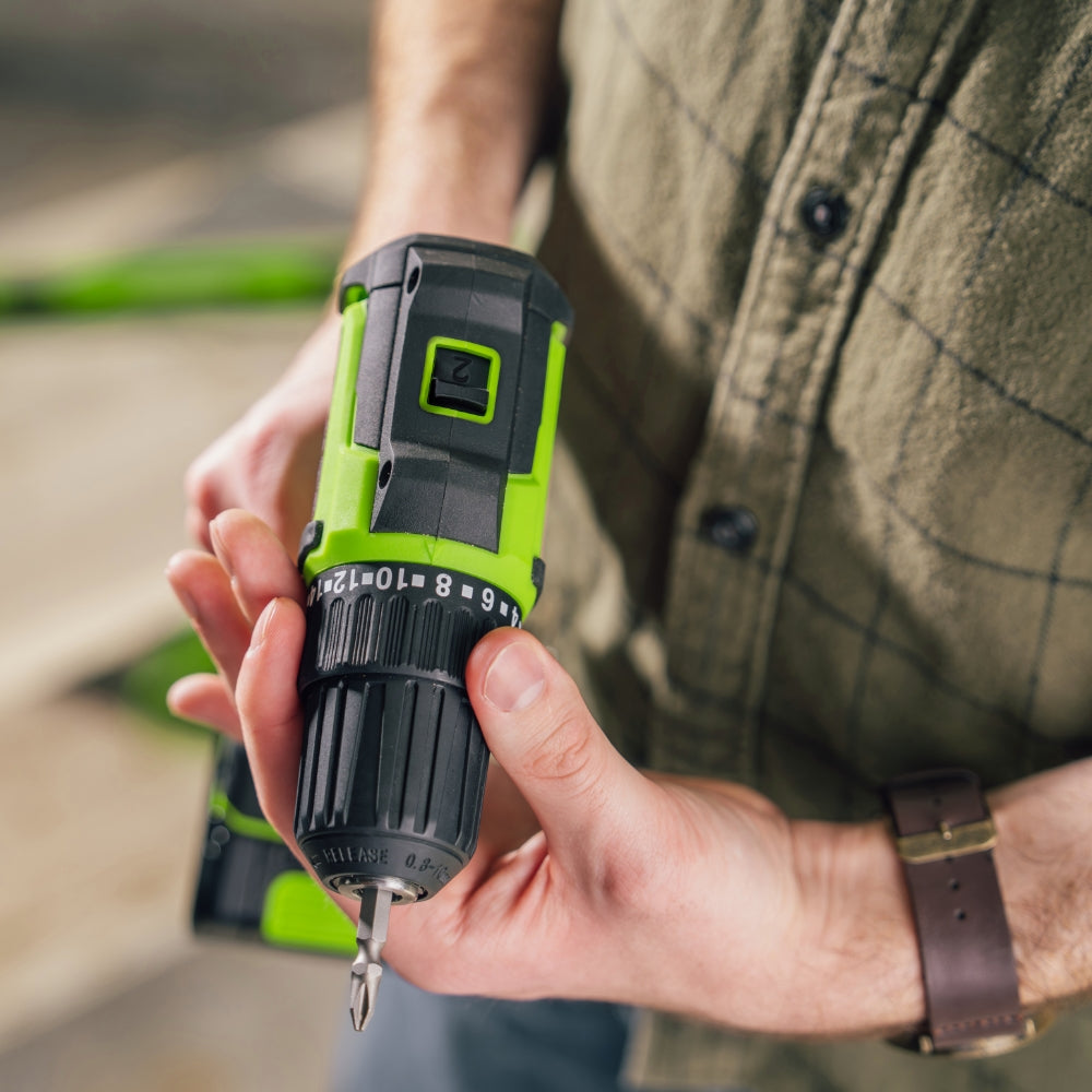 POWERALL 24V Drill Driver 35Nm - 2Ah Battery