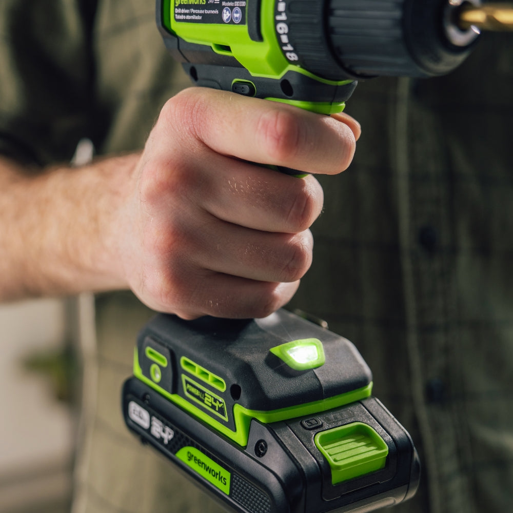 POWERALL 24V Drill Driver 35Nm - 2Ah Battery