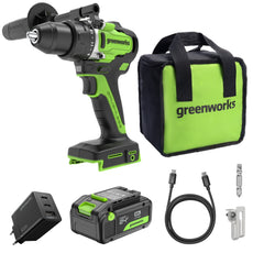 POWERALL 24V PRO Hammer Drill 90Nm - 4Ah Battery