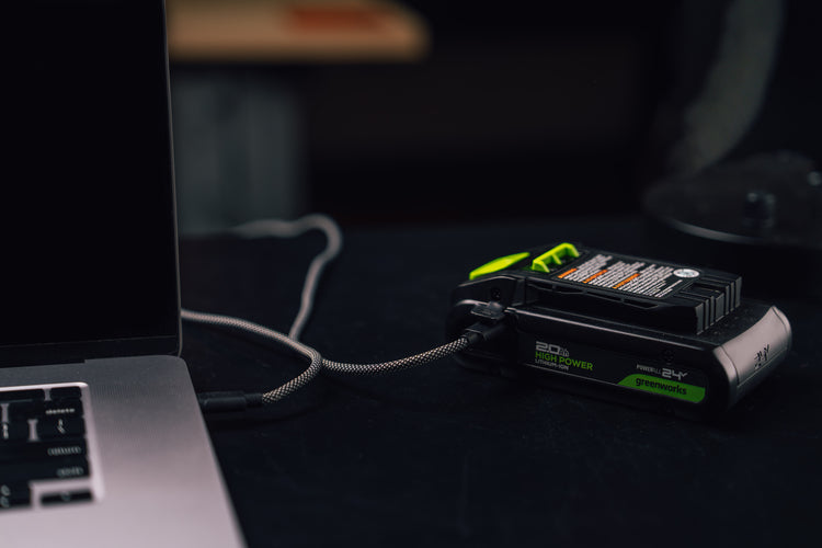 POWERALL 24V Starter Kit 2x 2Ah USB-C Batteries + 65W Charger