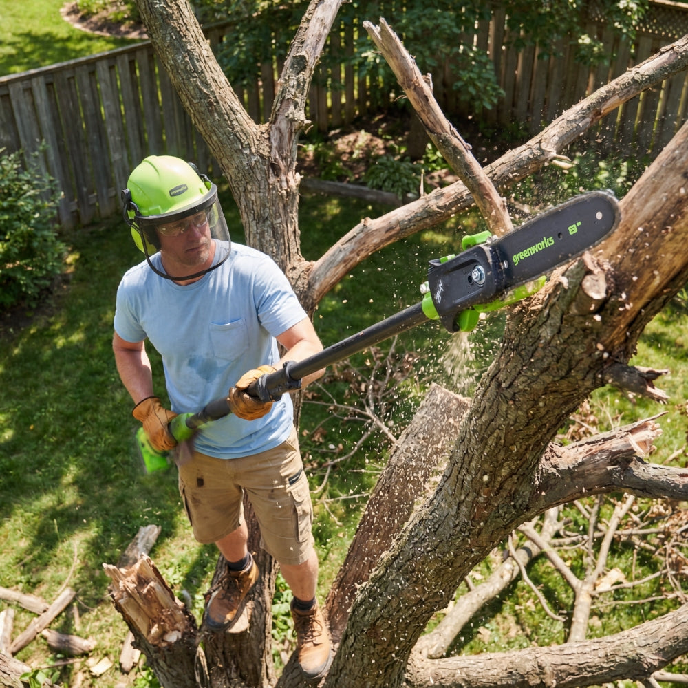 POWERALL 24V Telescopic Pole Saw 20cm - tool only