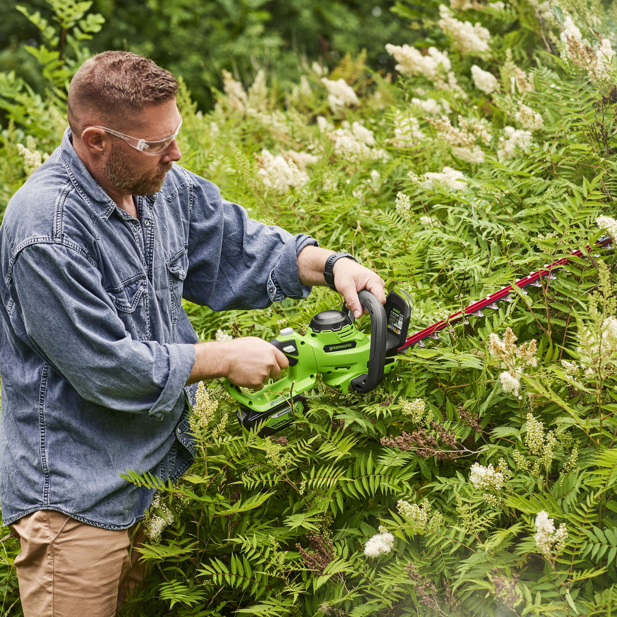POWERALL 24V Hedge Trimmer 56cm - tool only
