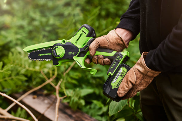 Greenworks electric deals chainsaw