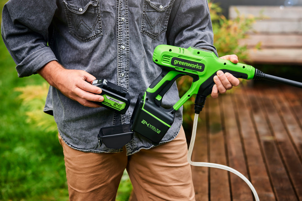 POWERALL 24V Pressure Washer - 4Ah Battery