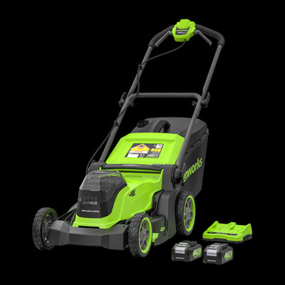 24V+24V Lawn Mower 41cm - 2x 4Ah Battery