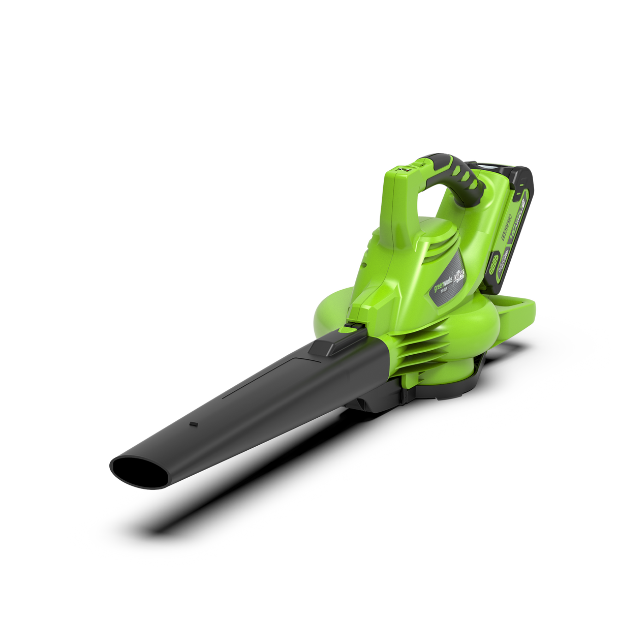 40V Leaf Blower / Leaf Vacuum 280 km/h - 2x 2Ah Battery