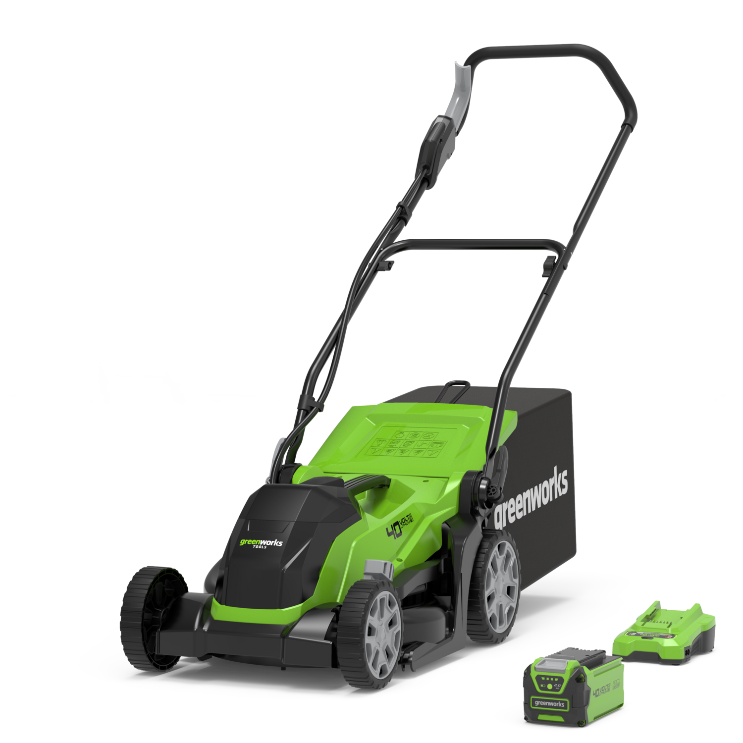 40V Lawn Mower 35cm - 2Ah Battery