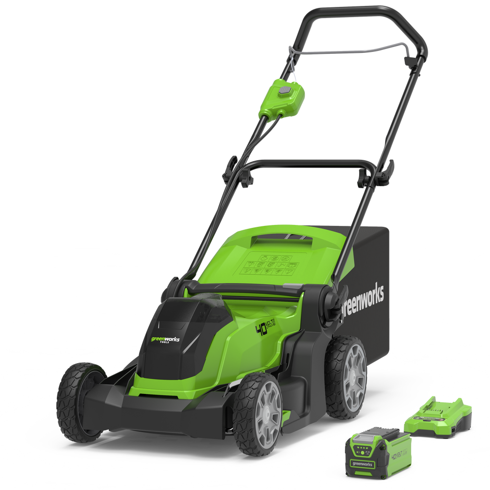 Greenworks 33cm online cordless mower