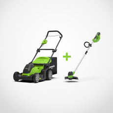 40V Lawn Mower 41cm - 2x 2Ah Battery