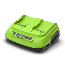 40V Dual Slot Rapid Charger 8A