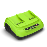 40V Dual Slot Rapid Charger 8A