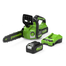 24V Chainsaw 30cm - 4Ah Battery