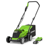 24V Lawn Mower 33cm - 2Ah Battery