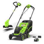 24V Lawn Mower 33cm + Grass Trimmer 25cm Gen. II Set
