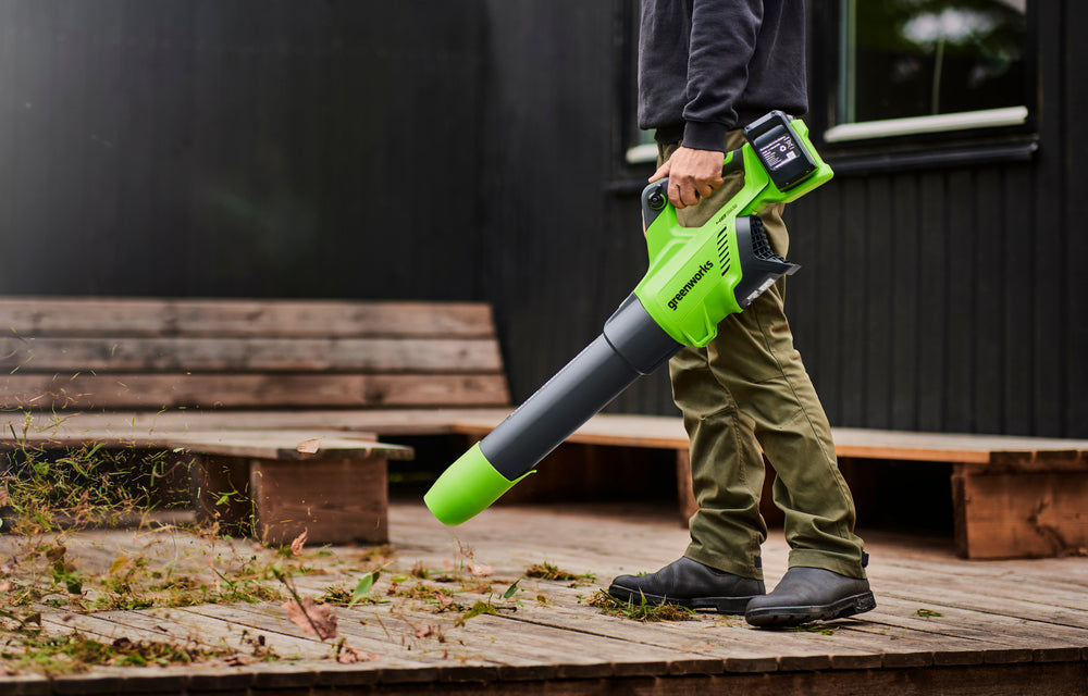 POWERALL 48V (24V x 2) Leaf Blower 217 km/h - 2x 4Ah Battery
