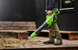 POWERALL 48V (24V x 2) Leaf Blower 217 km/h - 2x 4Ah Battery