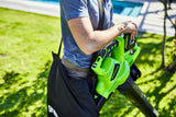 POWERALL 48V (24V x 2) Leaf Blower / Leaf Vacuum 322 km/h - 2x 4Ah Battery