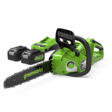 24V+24V Chainsaw 36cm - 2x 4Ah Battery