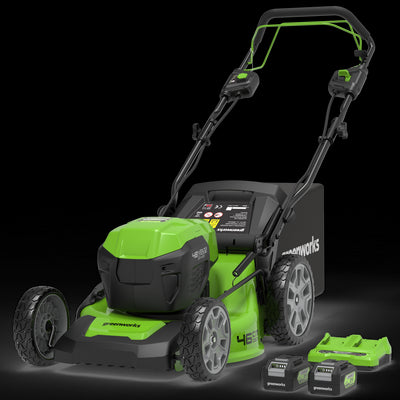 24V+24V Lawn Mower SP 46cm - 2x 4Ah Battery