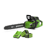 40V Chainsaw 40cm 1,8 kW - 2x 2Ah Battery