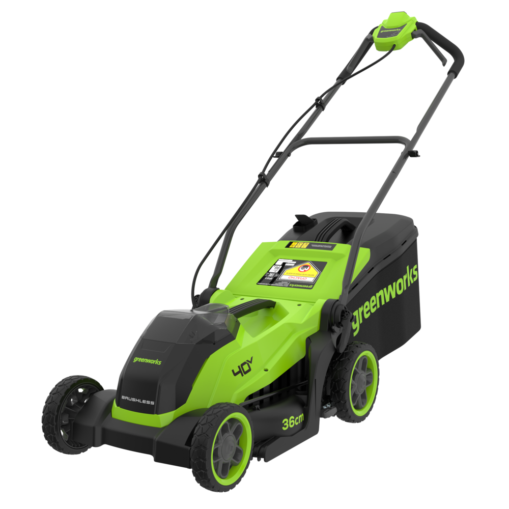 40V Lawn Mower 36cm Gen. II - 4Ah Battery