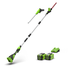 40V Pole Saw & Hedge Trimmer Gen. II - 2x 2Ah Battery