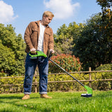 POWERALL 24V Lawn Mower 36cm + Grass Trimmer 25cm + Hedge Trimmer 56cm Set