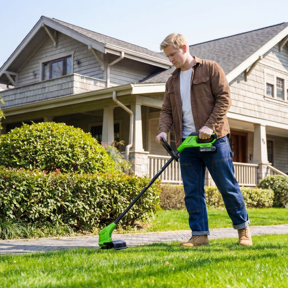 POWERALL 48V (24V x 2) Lawn Mower 36cm + 24V Grass Trimmer 25cm Gen. II Set