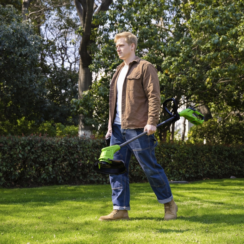 POWERALL 24V Grass Trimmer 25cm + Pistol Blower 209 km/h Set