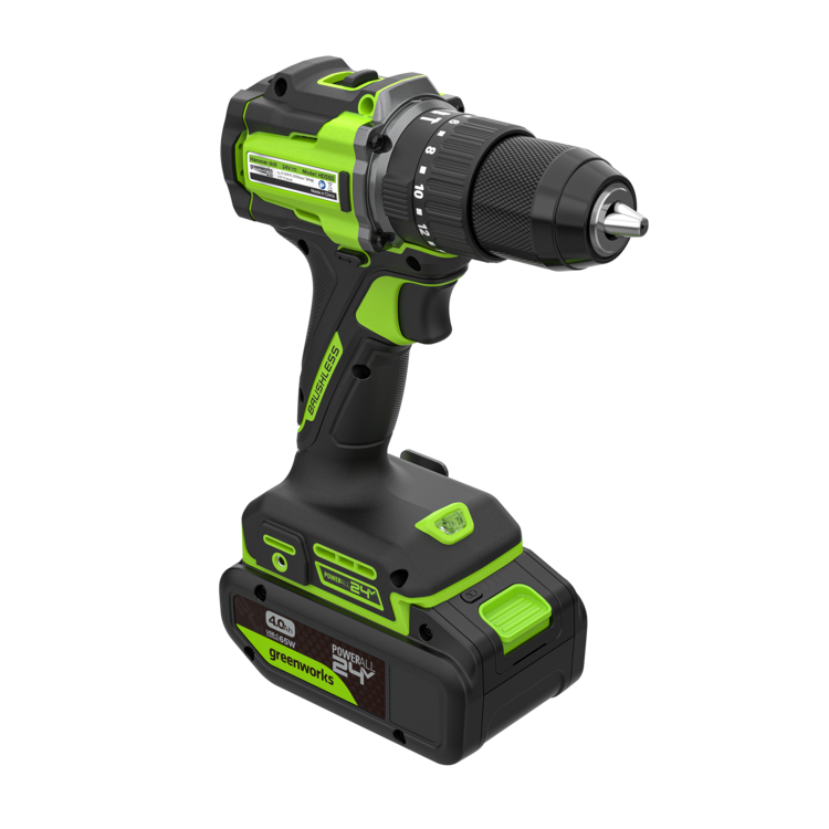 POWERALL 24V PRO Hammer Drill 60Nm - 2 Batteries