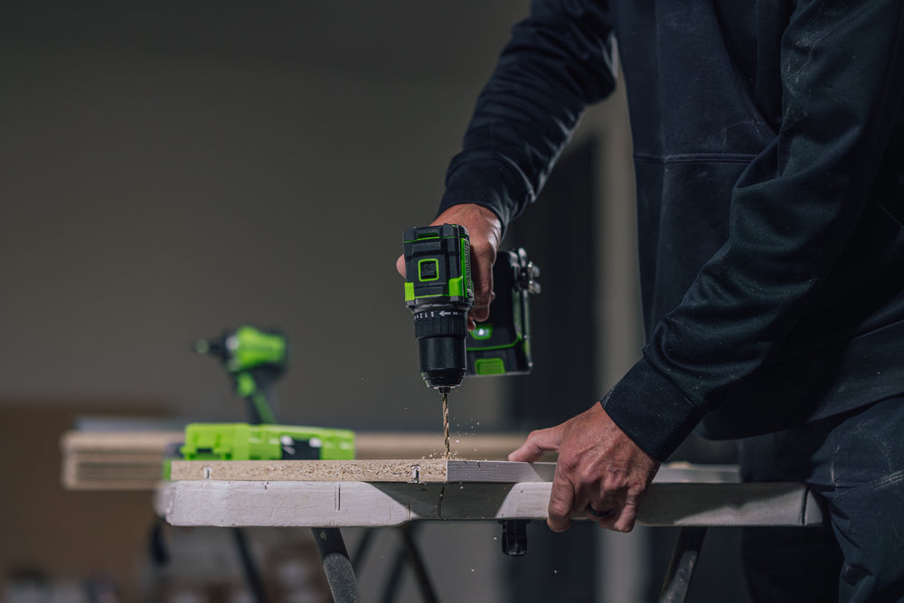 POWERALL 24V PRO Hammer Drill 60Nm - 2 Batteries